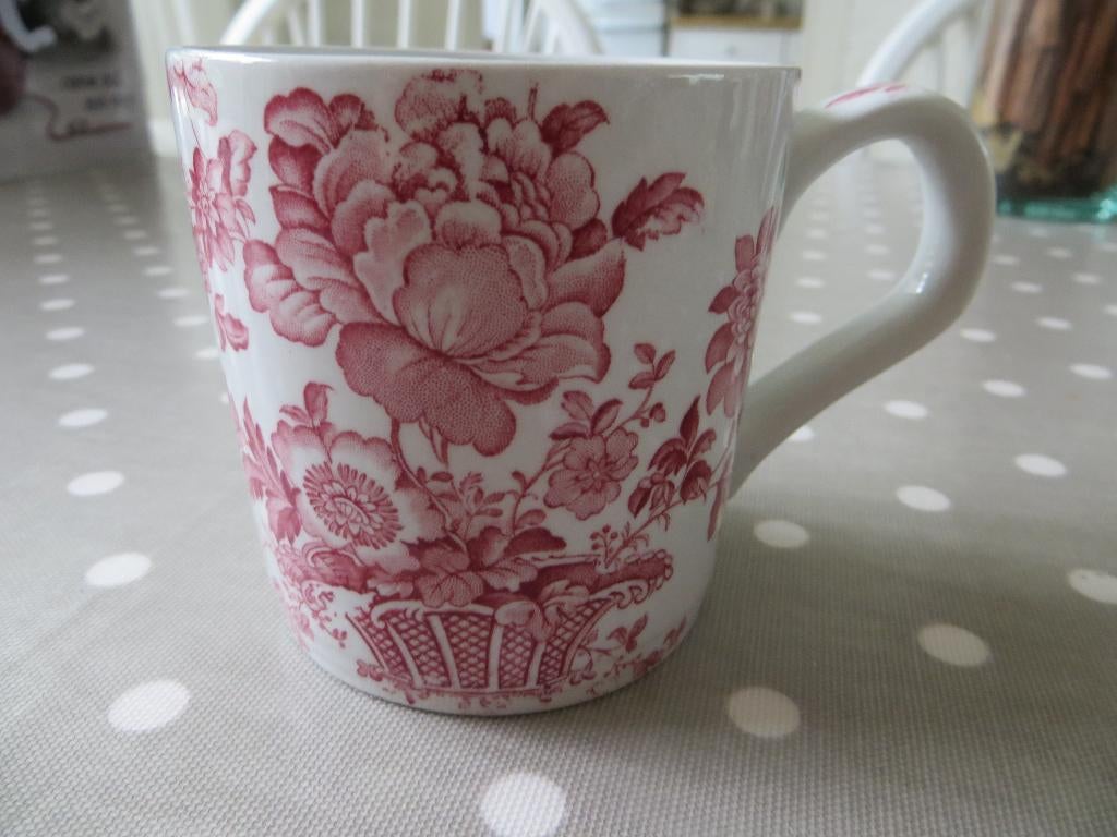 beker/Vintage/ Alfred Meakin/ Charlotte/Servies/Koffie/thee, Huis en Inrichting, Keuken | Servies, Gebruikt, Overige typen, Overige stijlen
