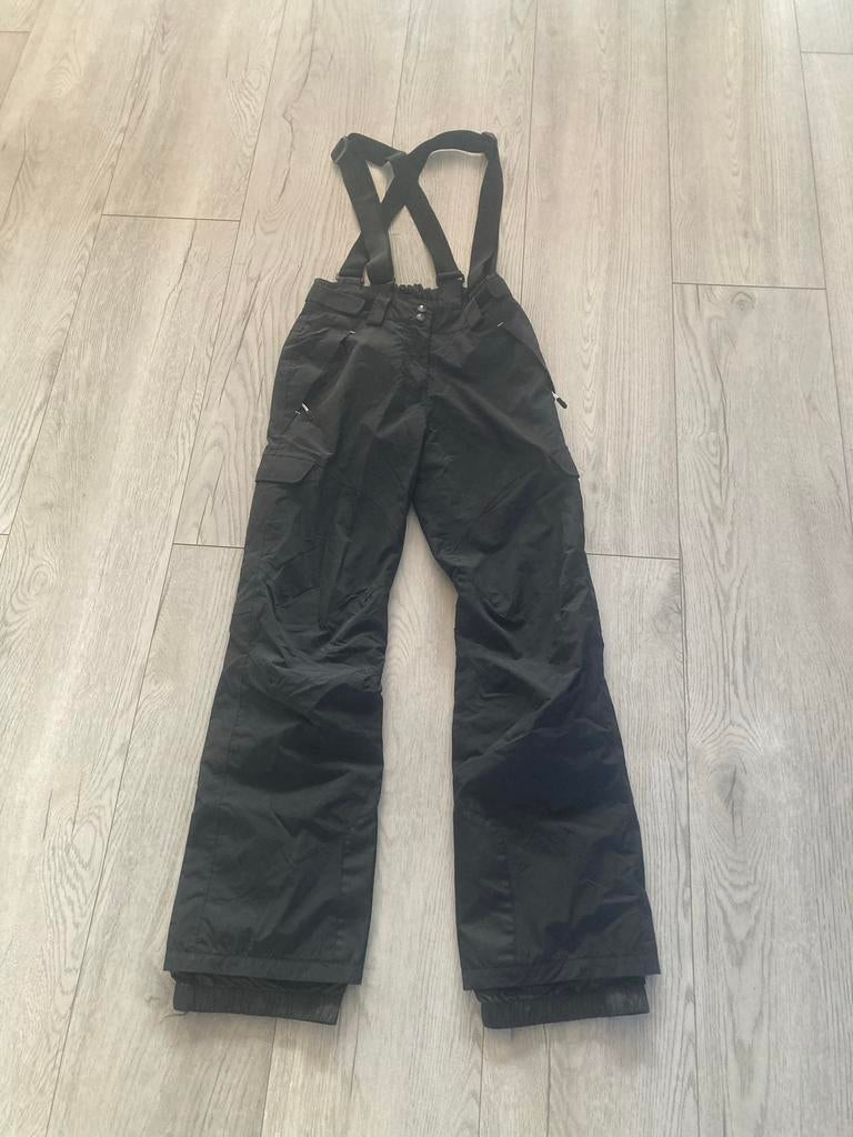 Falcon Skibroek Zwart - Maat S, Ophalen of Verzenden, Zo goed als nieuw, Maat 36 (S), Broek