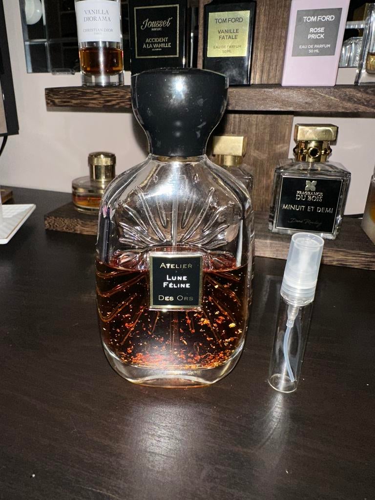 Atelier des Ors Lune Feline 5ml decant, Sieraden, Tassen en Uiterlijk, Uiterlijk | Parfum, Ophalen of Verzenden, Zo goed als nieuw