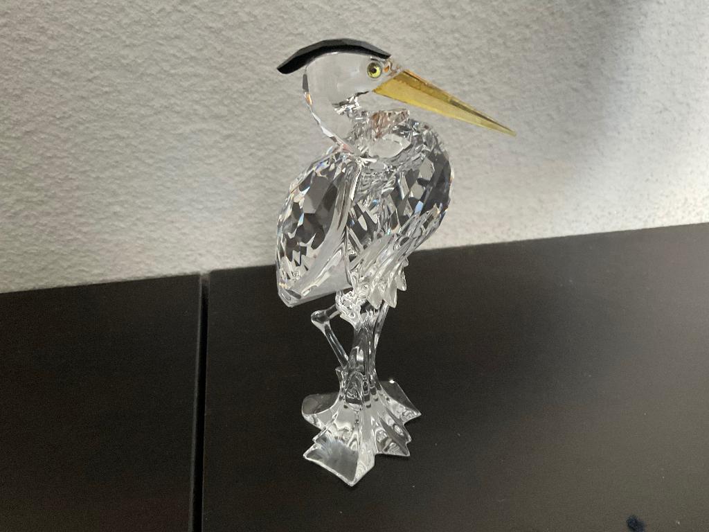 Swarovski reiger, Ophalen of Verzenden, Zo goed als nieuw, Figuurtje