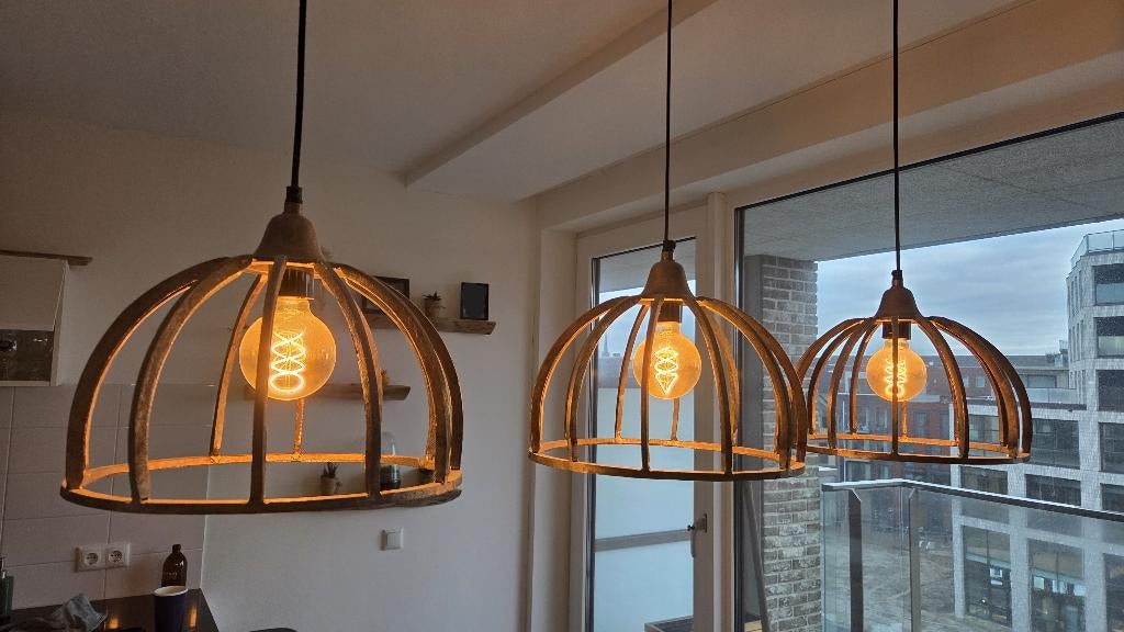 Reefs Interior Hanglamp Solva, Huis en Inrichting, Lampen | Hanglampen, Ophalen, Industrieel, modern, Zo goed als nieuw, Metaal
