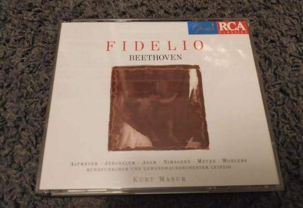 Beethoven - Fidelio Dubbel cd, Ophalen of Verzenden, Classicisme, Zo goed als nieuw, Overige typen