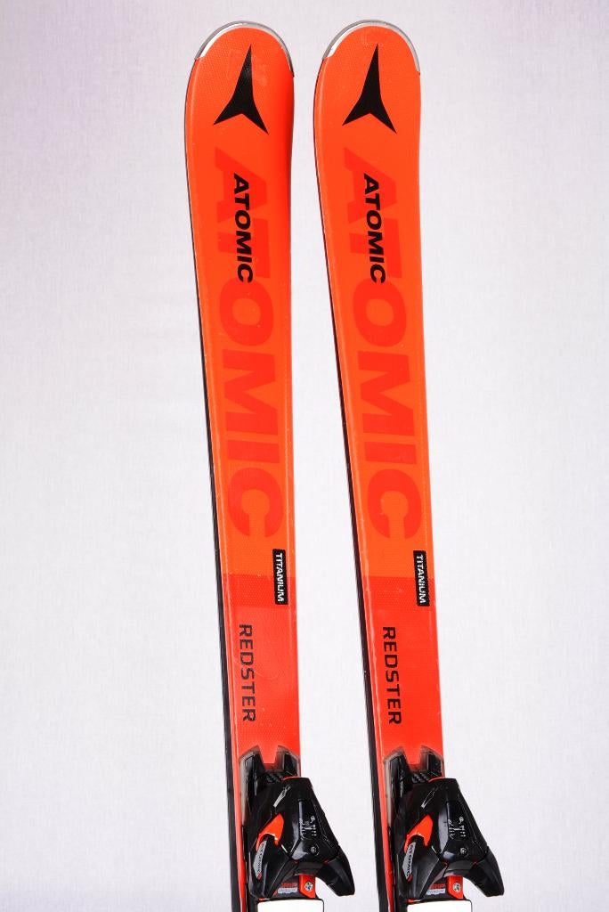 147 154 ski's ATOMIC REDSTER Ti, TITANIUM, grip walk, 140 tot 160 cm, Gebruikt, Ophalen of Verzenden, Carve