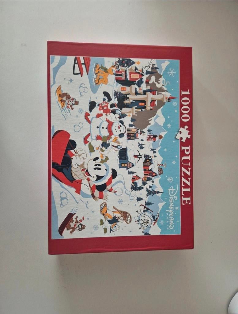 Disneyland Parijs Puzzel - 1000 Stukjes, Hobby en Vrije tijd, Denksport en Puzzels, Ophalen of Verzenden, 500 t/m 1500 stukjes
