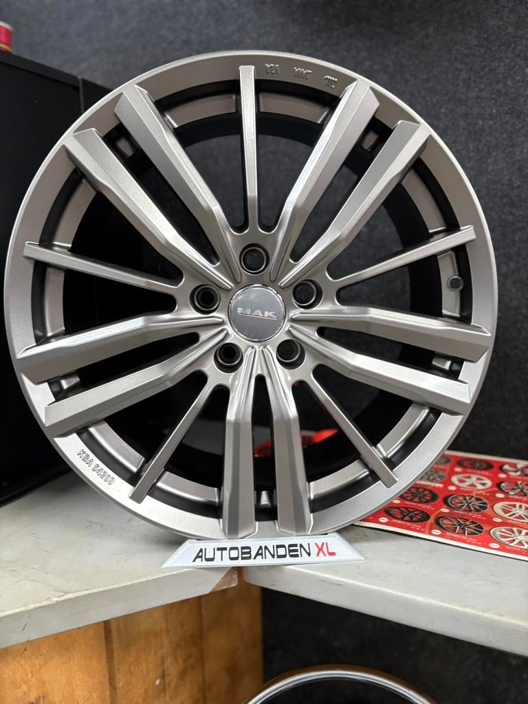 18 inch Mak Vier velgen 5x112 AUDI VW SEAT SKODA, 18 inch, Velg(en), Verzenden, Nieuw