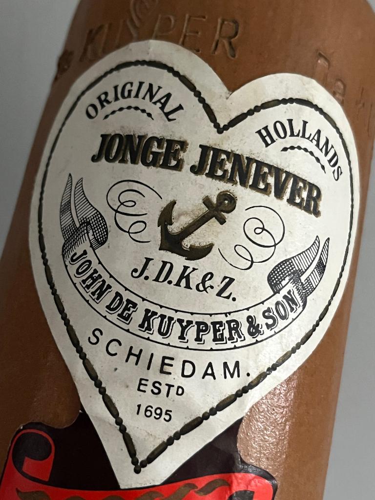Vintage kruik De Kuyper jenever, Verzamelen, Glas en Borrelglaasjes, Ophalen of Verzenden, Gebruikt, Overige typen