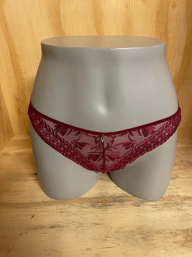 Aubade string maat 36 model magnetic spell 2d26, Kleding | Dames, Verzenden, Rood, String
