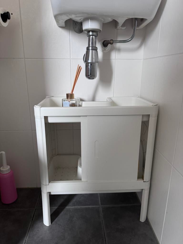 Wastafelkast Badkamer - Praktisch en Stijlvol, Ophalen, Minder dan 50 cm, Gebruikt, Minder dan 100 cm