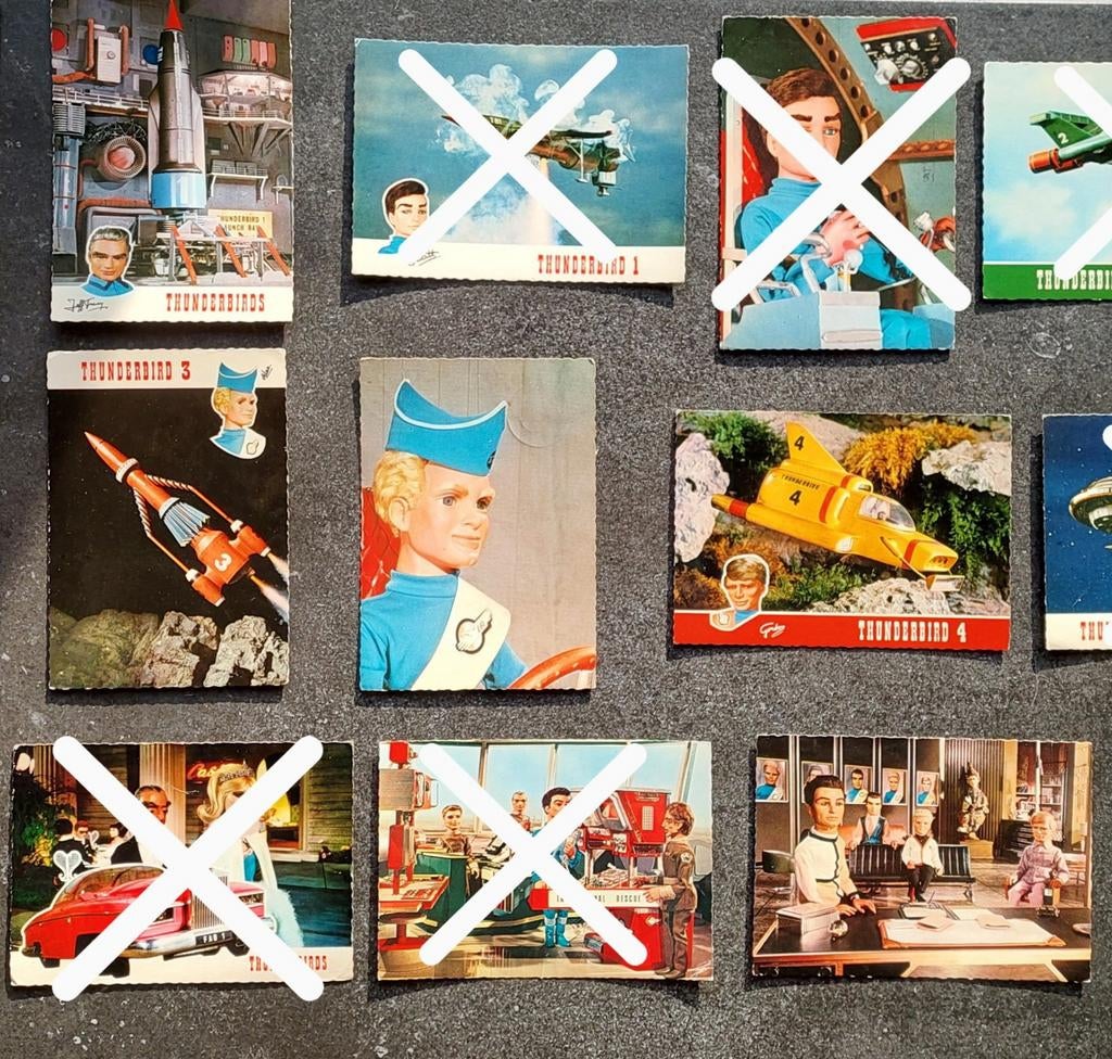 Thunderbirds ansichtkaart (nog 5 stuks te koop), Ophalen of Verzenden, Nieuw