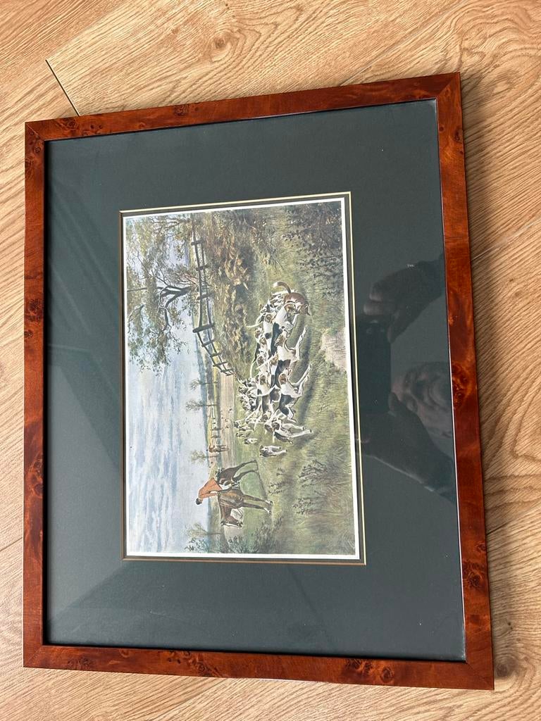 Jacht tafereel, Antiek en Kunst, Ophalen of Verzenden