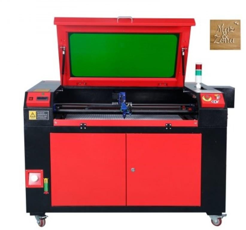 100w co2 laser 90x60cm graveermachine en snij lightburn, Ophalen of Verzenden