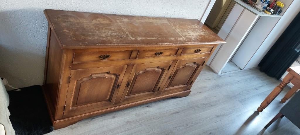 Dressoir €50, Huis en Inrichting, Ophalen, Gebruikt, 150 tot 200 cm, Eikenhout