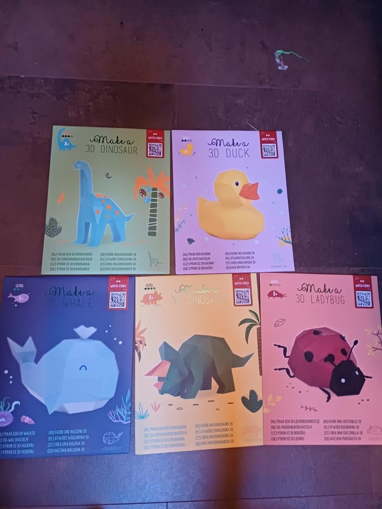 Dieren bouwpakket, Ophalen of Verzenden, Overige typen