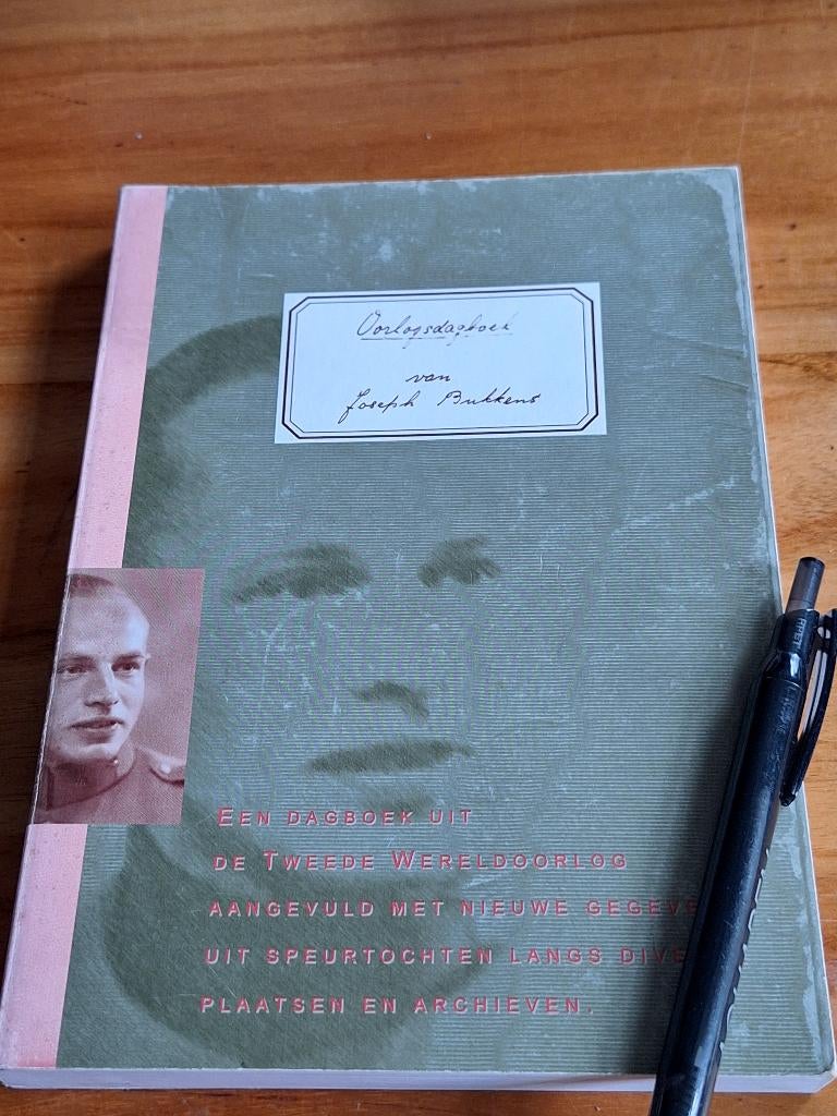 Oorlogsdagboek van Joseph Bukkens englandspiel, Boeken, Oorlog en Militair, Ophalen of Verzenden, Tweede Wereldoorlog, Gelezen