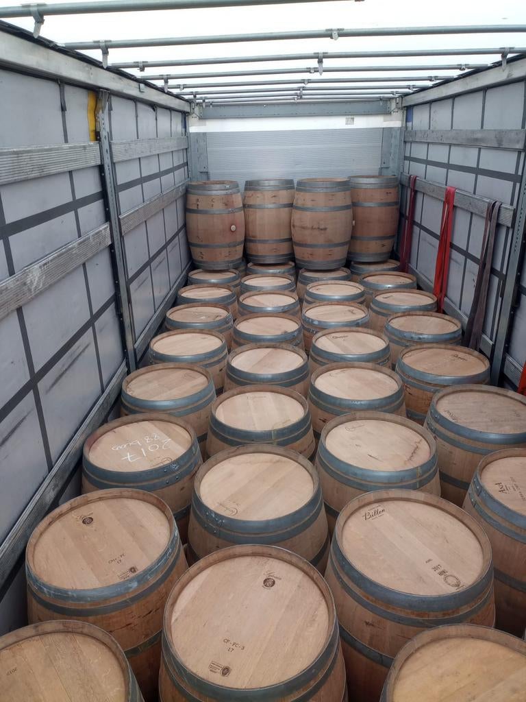 Authentieke wijnvaten te koop!, 150 liter of meer, Ophalen of Verzenden, Gebruikt, Hout
