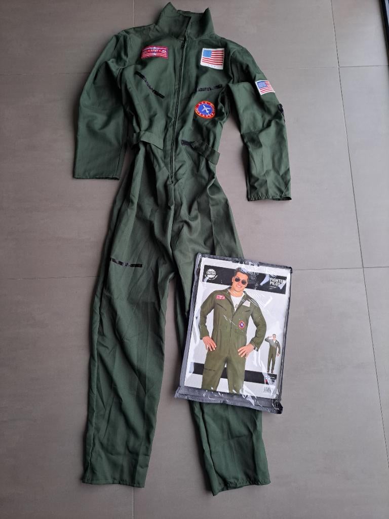 Pilotenpak heren maat L, Ophalen, Maat 52/54 (L), Carnaval, Kleding