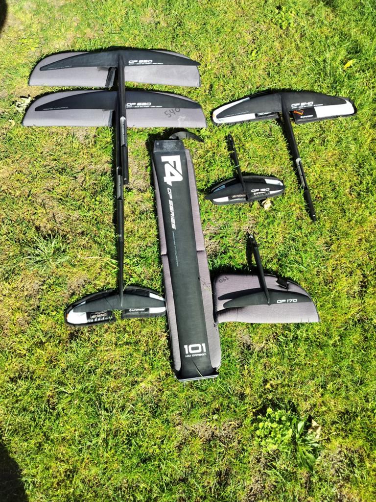 F4 Foils GP Series Windsurf Foil Set, Ophalen of Verzenden