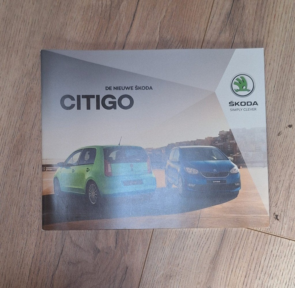 Skoda Citigo folder 2018, Ophalen of Verzenden