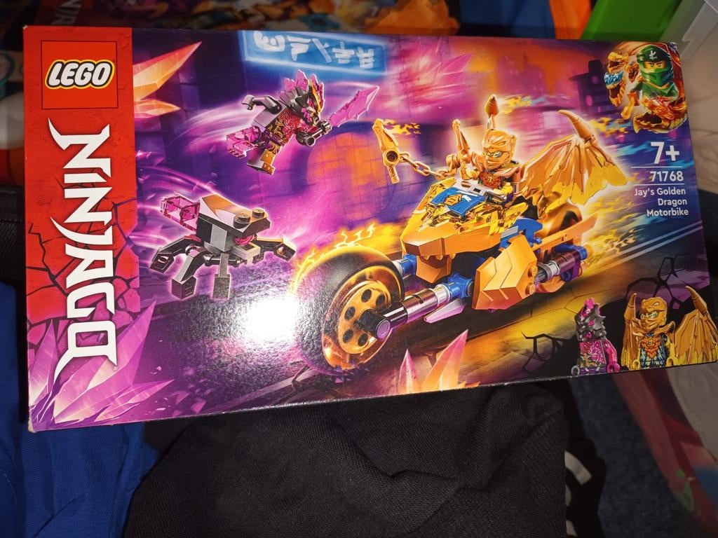 Lego Ninjago Jay's Golden Dragon Motorbike 71768, Kinderen en Baby's, Ophalen of Verzenden, Nieuw, Lego