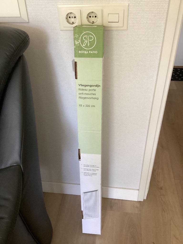 Vliegengordijn, 90x220, nieuw in doos, Royal Patio, Ophalen, Overige kleuren, 200 cm of meer, Nieuw