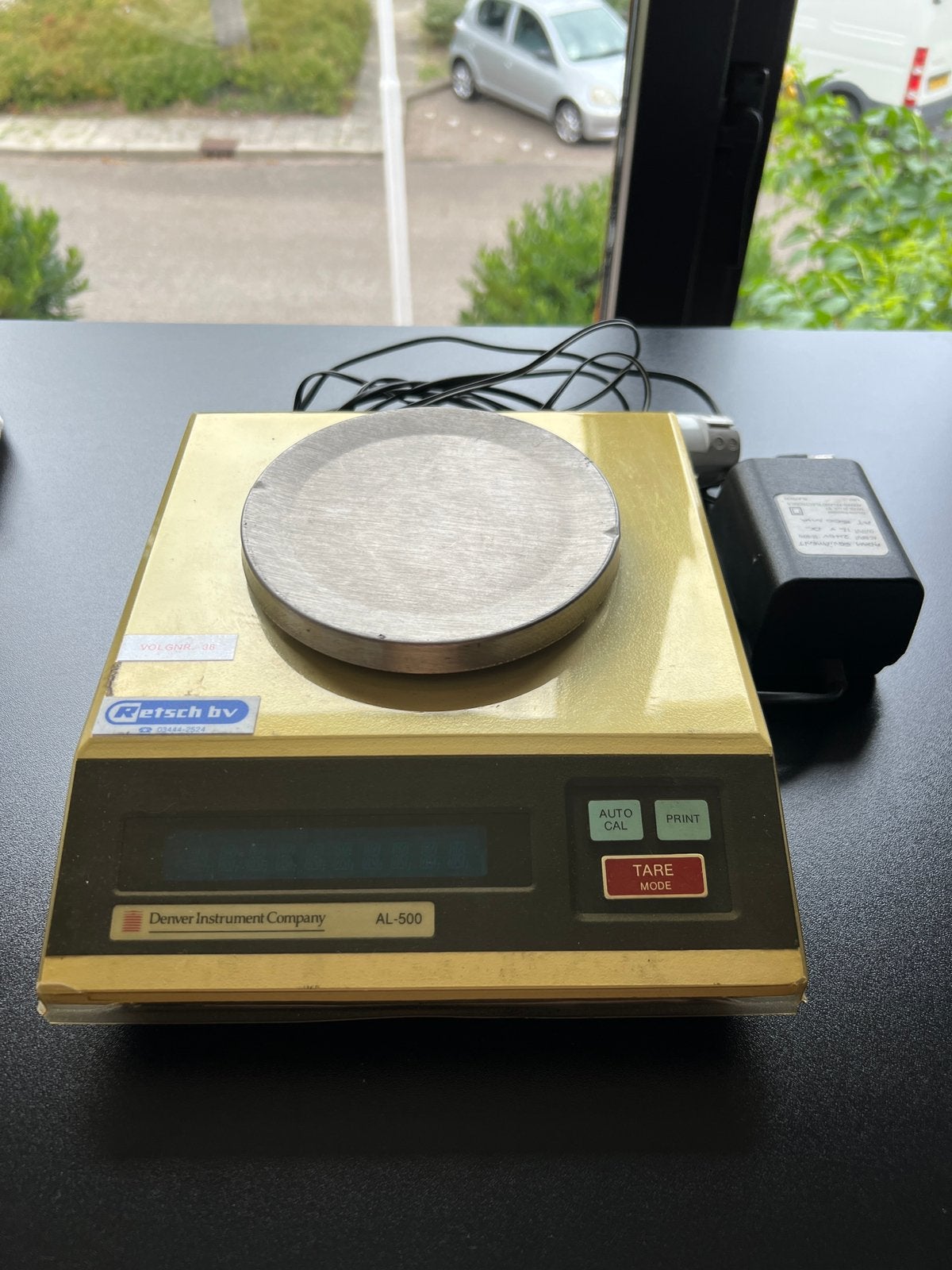 Denver AL-500 laboratorium/ precisieweegschaal incl. adapter, Ophalen, Zo goed als nieuw, Overige typen