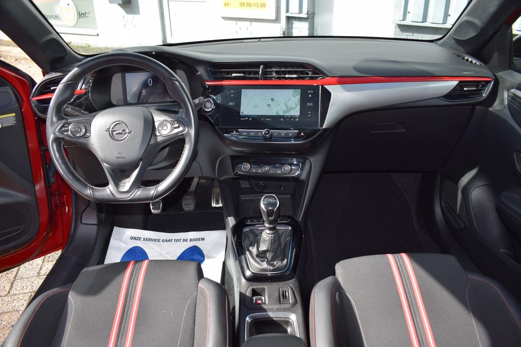 Opel Corsa 1.2 TURBO GS Line (bj 2021), Auto's, Opel, Voorwielaandrijving, 12 maanden, 101 pk, Gebruikt