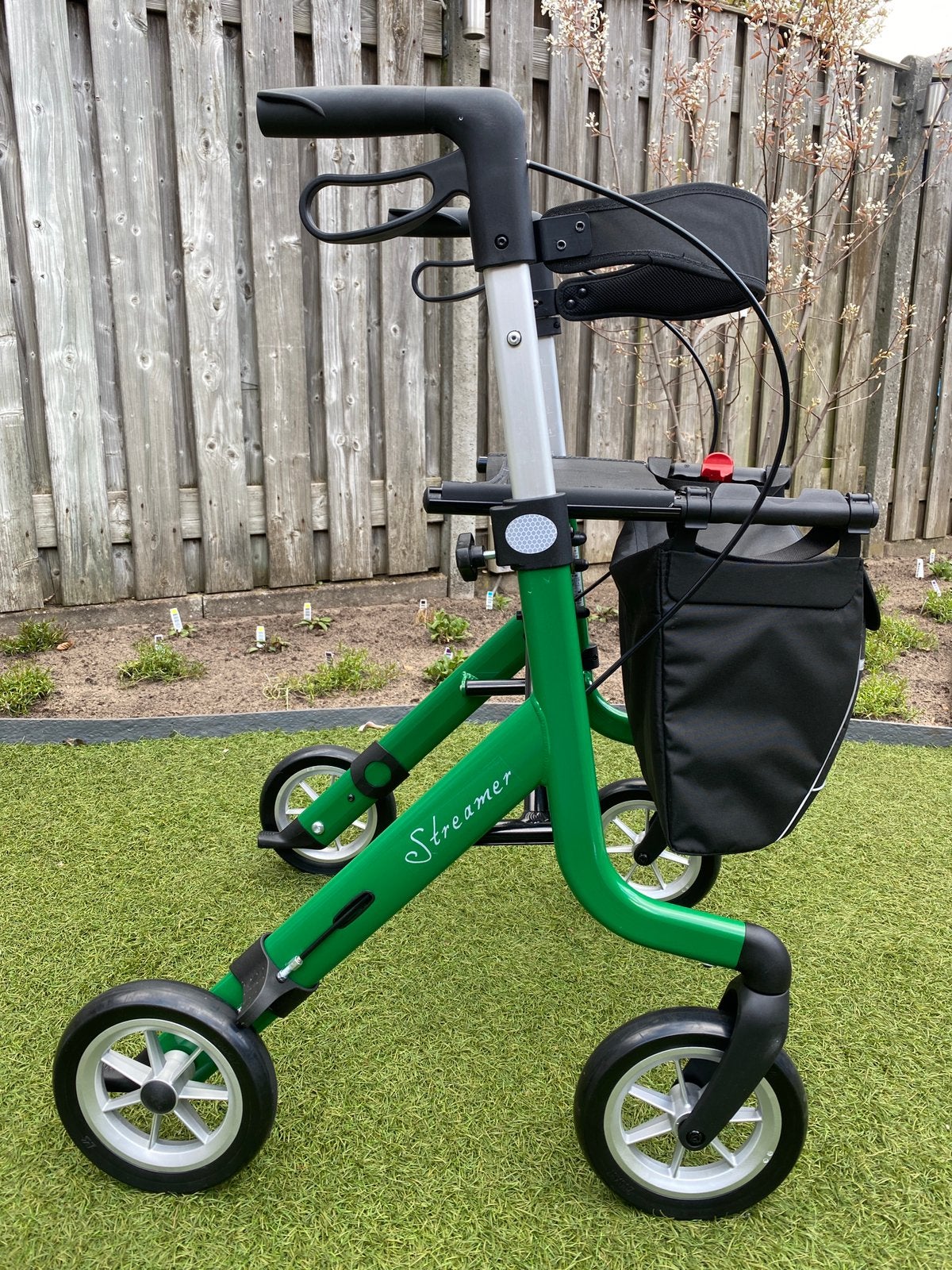 Rollator (Rehasense Streamer) in nieuwstaat + garantie!, Diversen, Rollators, Ophalen, Opvouwbaar, Zo goed als nieuw