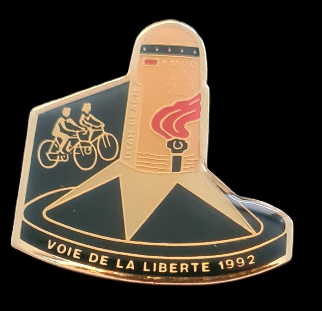 Voie de la Liberte 1992 pin, Verzenden, Nieuw, Sport, Speldje of Pin