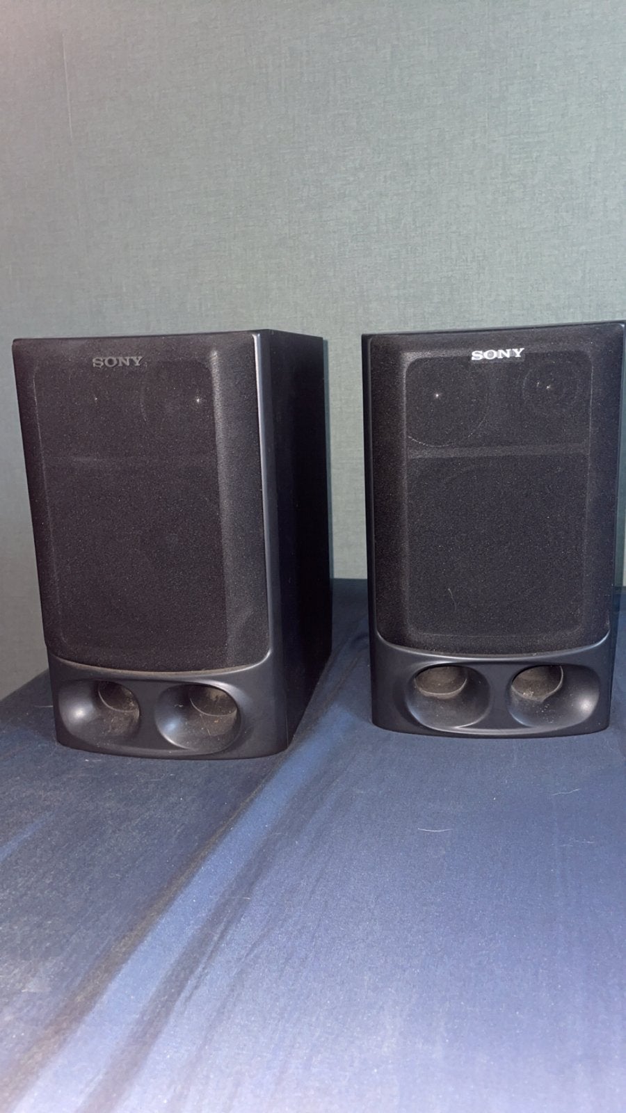 Sony SS-H10 speakers 60W - Compacte boekenplank speakers, Audio, Tv en Foto, Luidsprekers, Ophalen, Gebruikt, 60 tot 120 watt