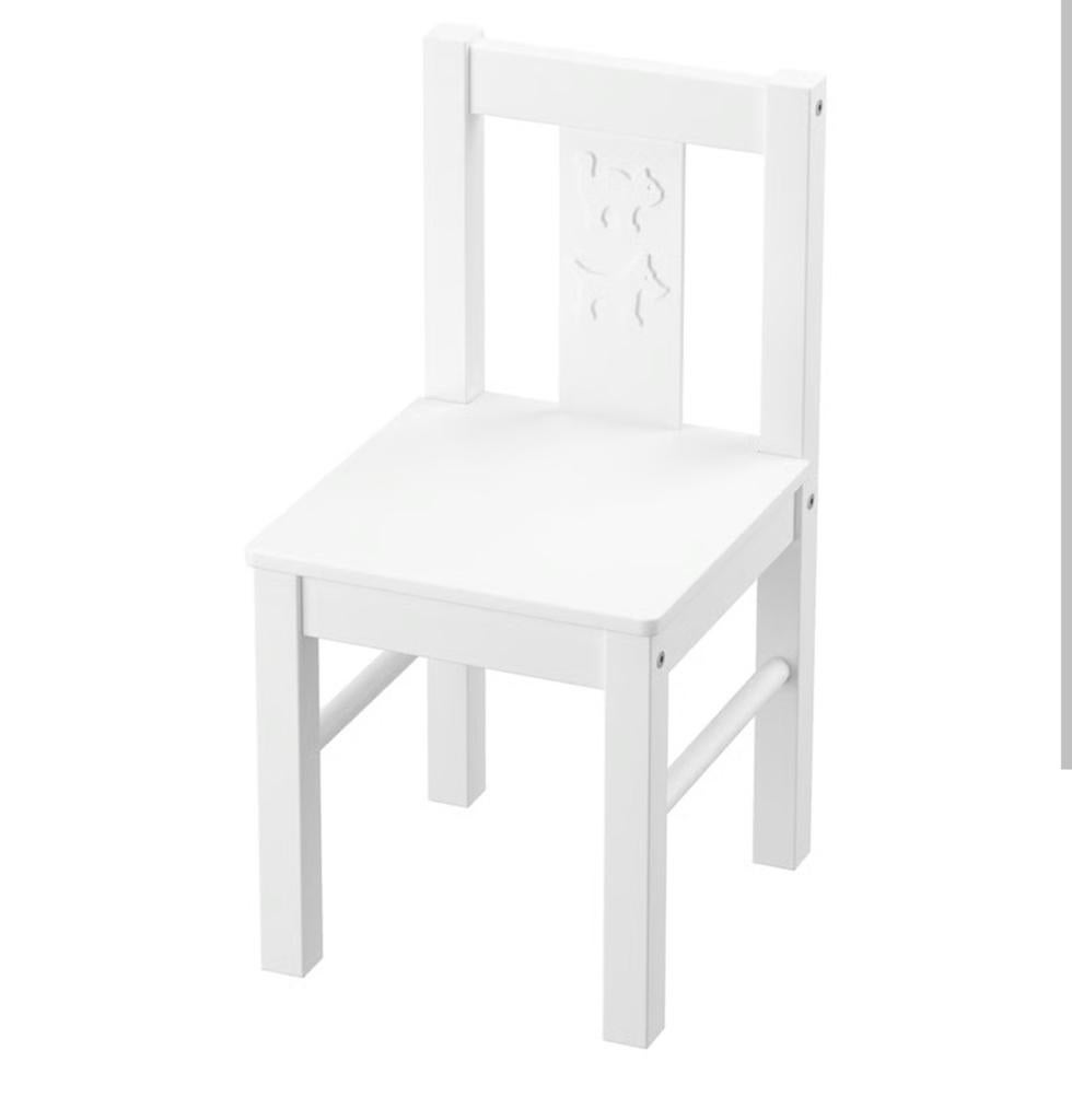 IKEA Kritter Kinderstoel Wit - Nieuw in Doos, Ophalen, Nieuw, Stoel(en)