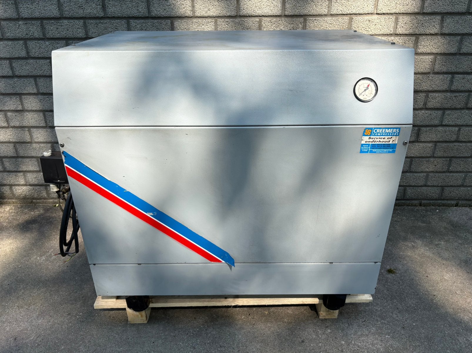 Creemers SGC 550 Compressor 10bar Geluidgedempt, Ophalen, Gebruikt, Geluidgedempt, 6 tot 10 bar