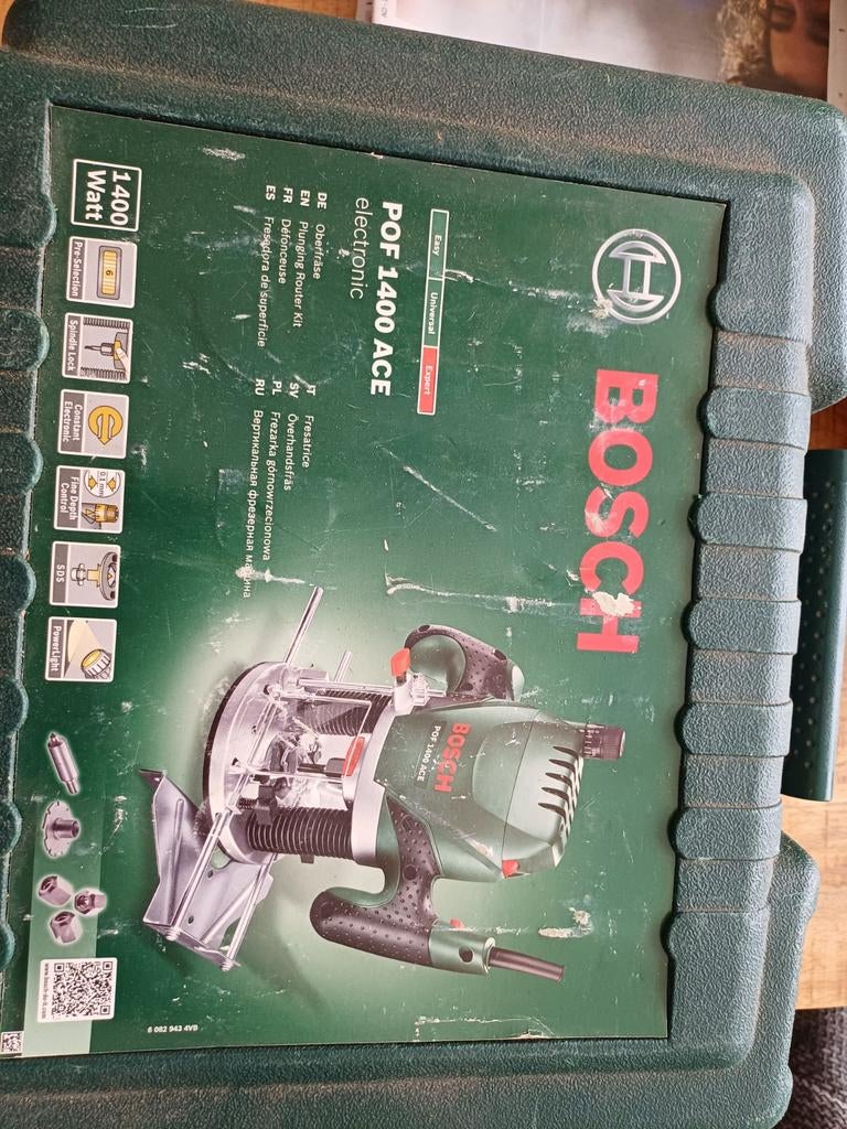 Bovenfrees te koop, Ophalen, Zo goed als nieuw, Boormachine