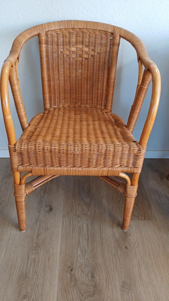 Rieten stoeltje, Kinderen en Baby's, Kinderkamer | Tafels en Stoelen, Ophalen, Zo goed als nieuw, Stoel(en)