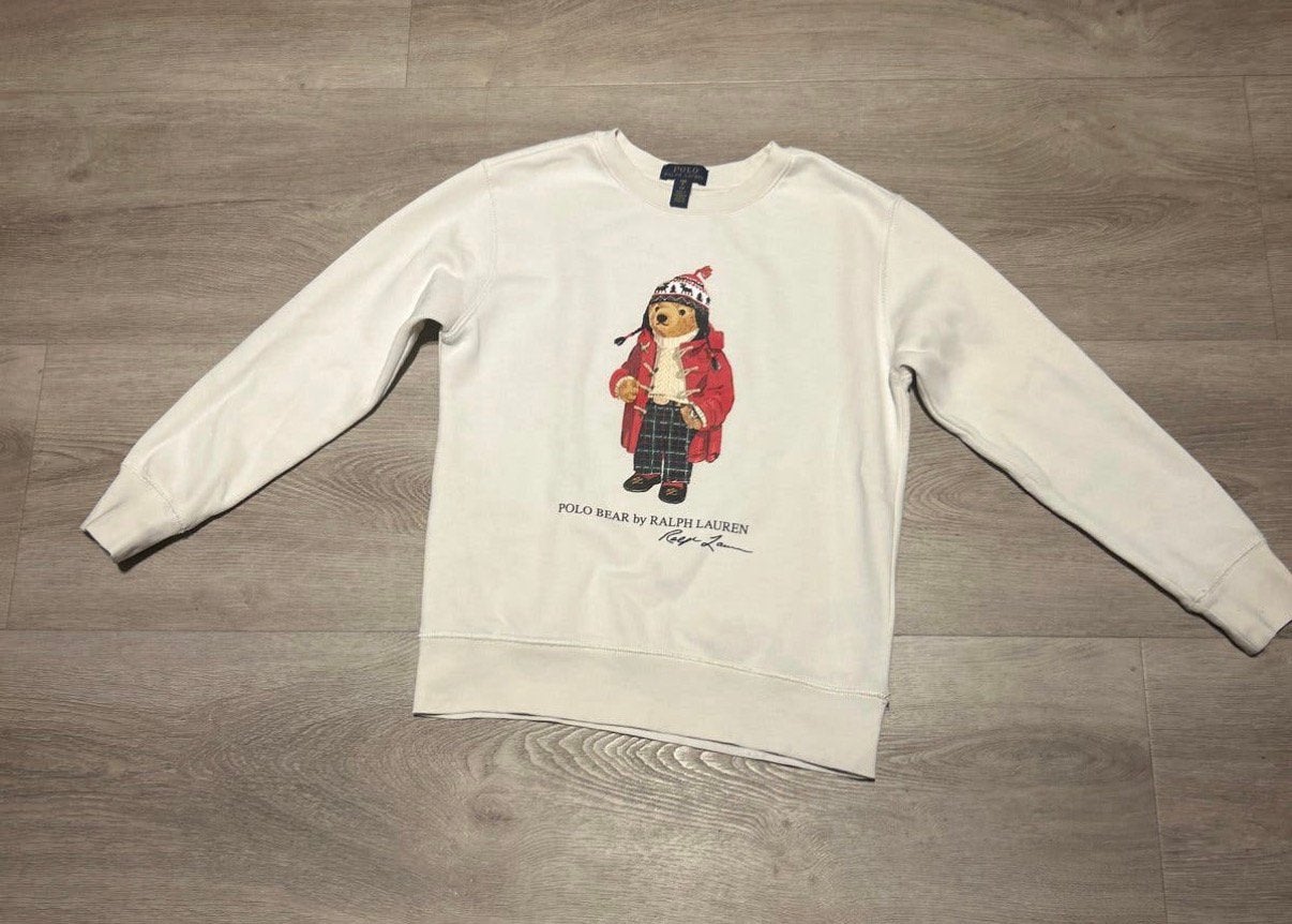 Polo Ralph Lauren Polo Bear sweater, Ophalen of Verzenden, Zo goed als nieuw, Jongen, Trui of Vest