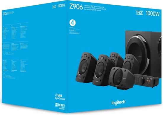 Logitech Z906 - Krachtige 5.1 THX Surround Sound Speakerset, Ophalen, Zo goed als nieuw
