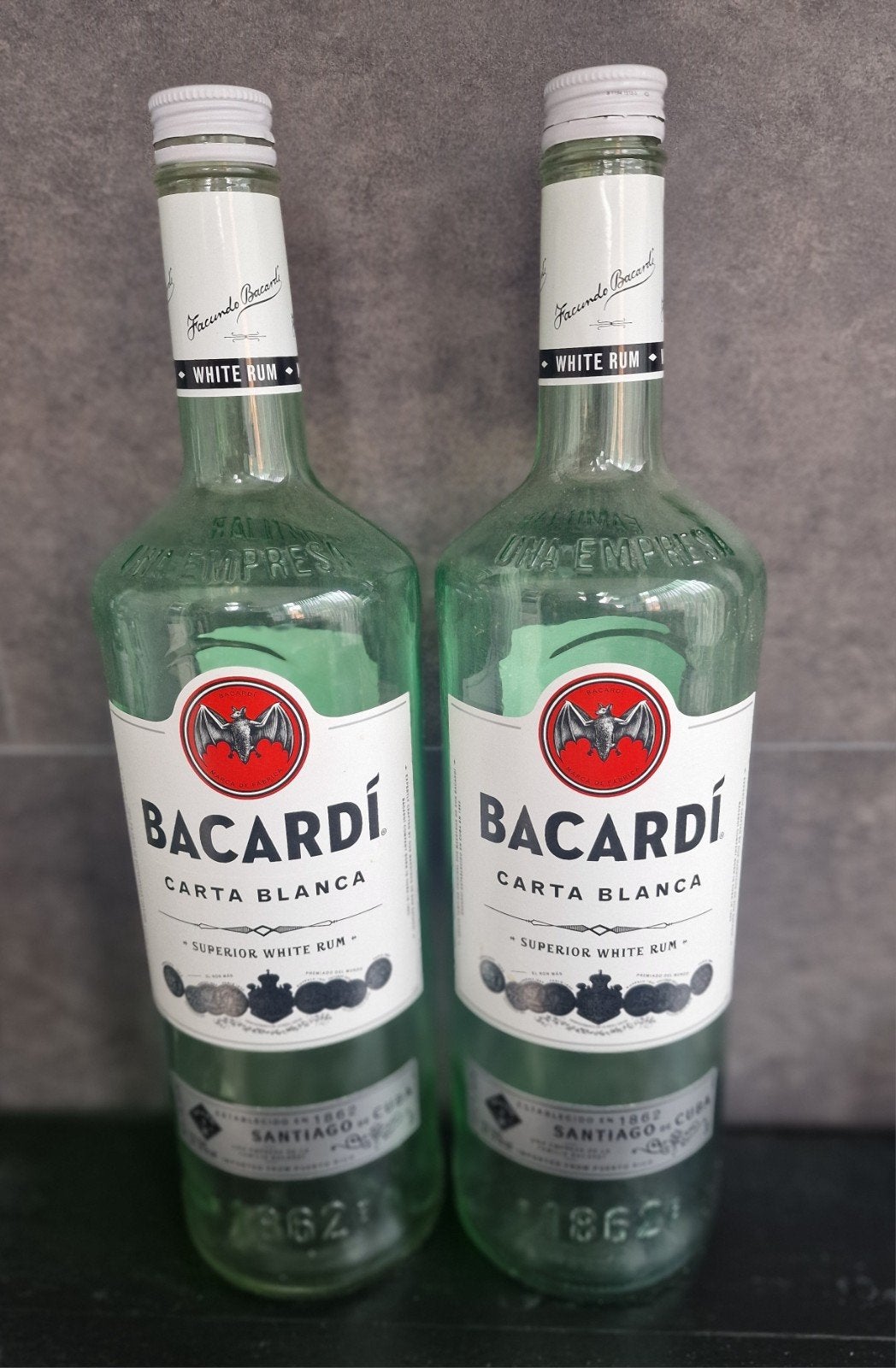 3 Liter Bacardi LEEG ter decoratie, Ophalen, Gebruikt, Frankrijk, Overige typen