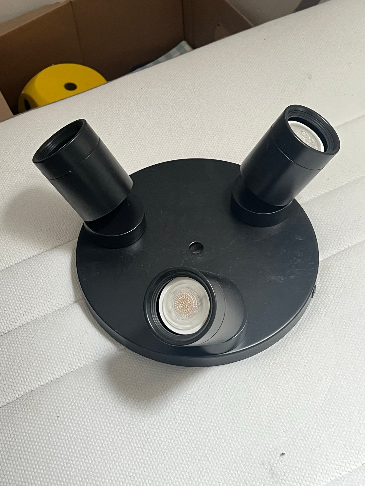Philips Hue plafondlamp met color spots, Modern, Dimbaar, Plafondspot, Ophalen of Verzenden