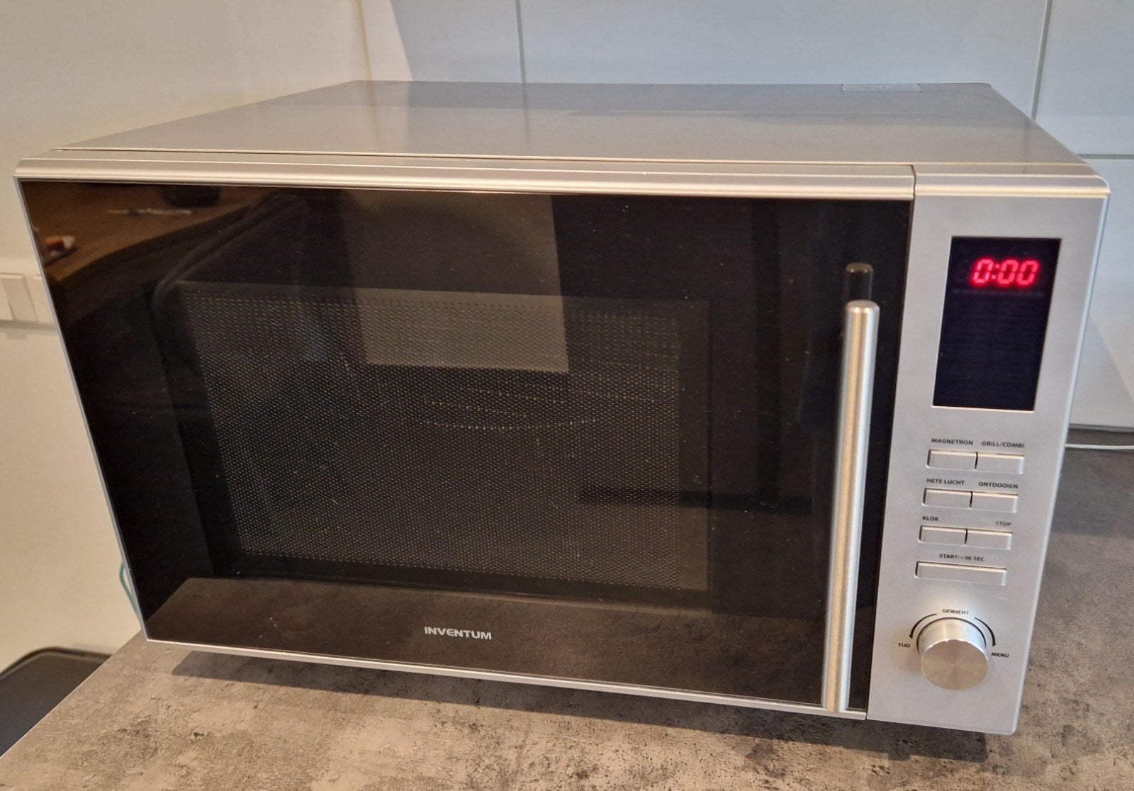 Inventum MN305C Magnetron - Defect voor onderdelen/reparatie, Ophalen, Combimagnetron, Hete lucht, Draaiplateau