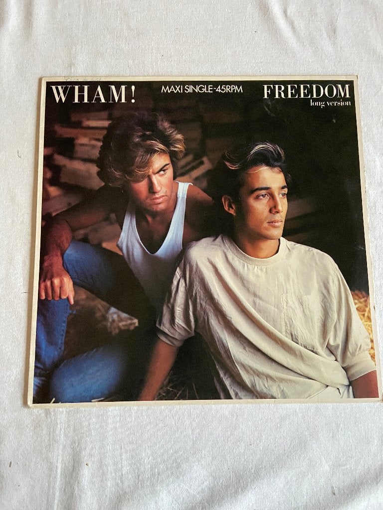 wham! - freedom ( long version ), Cd's en Dvd's, Vinyl Singles, Verzenden, Zo goed als nieuw, 12 inch, Pop
