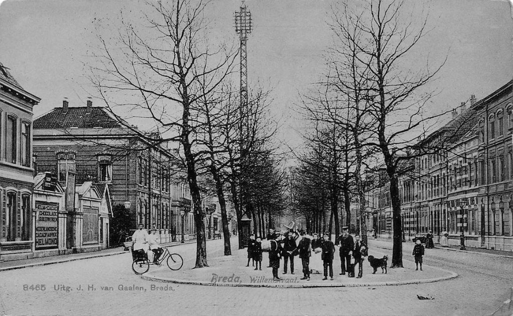 702-335-041 Breda Willemstraat, Verzenden, Voor 1920, Noord-Brabant