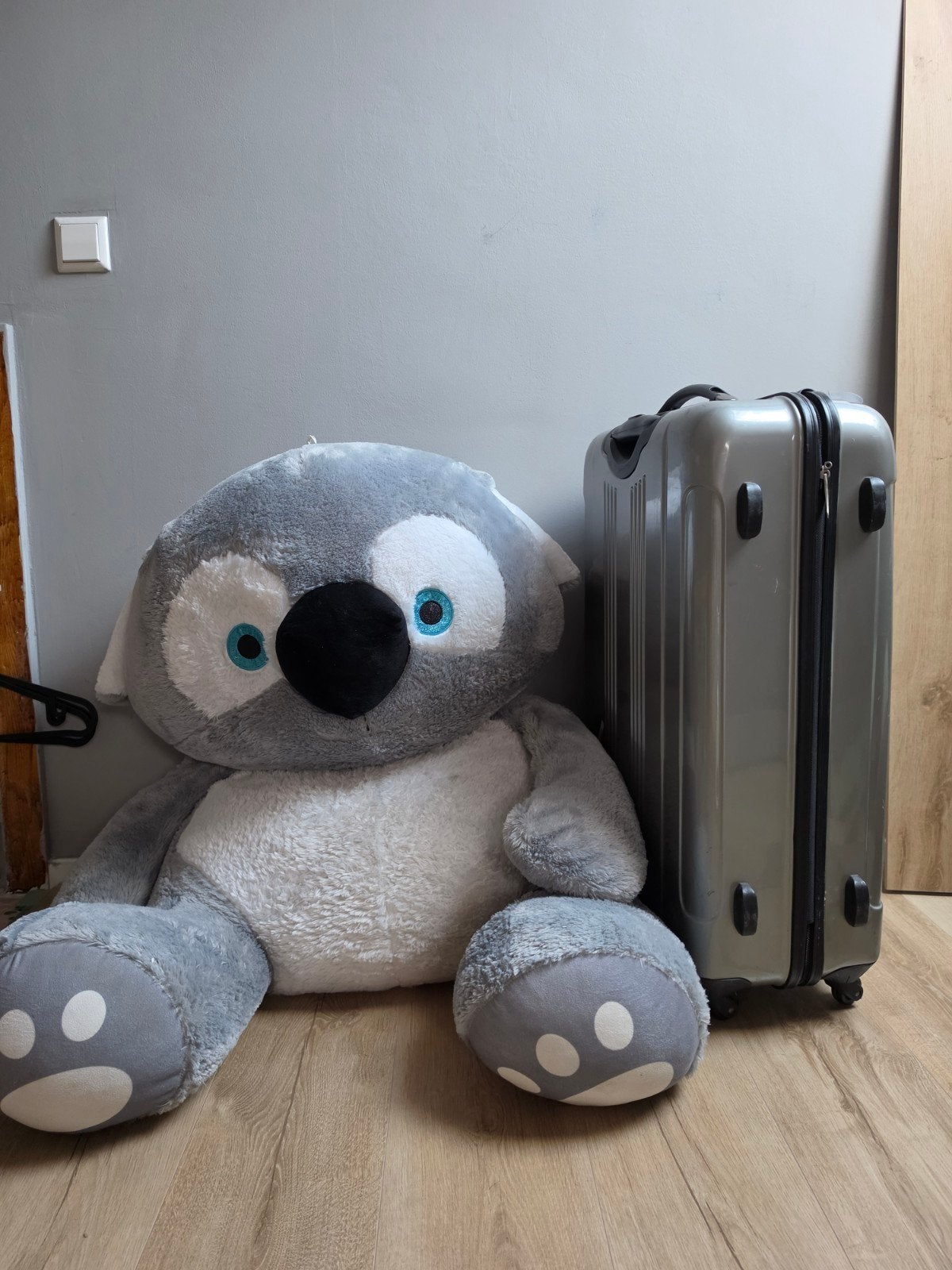 Grote Koala Knuffel - Zachte en Knuffelbare Koala, Ophalen, Overige typen, Grijs, Zo goed als nieuw