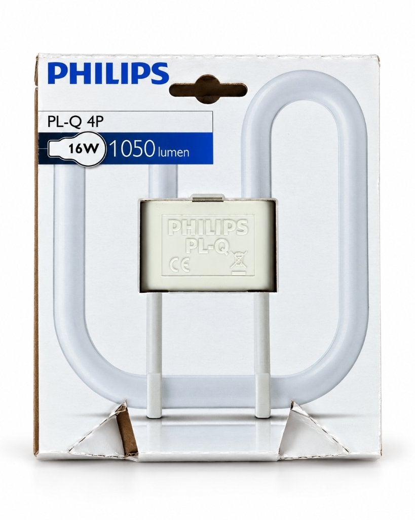 Philips PL-Q 4P 16W 3500K – GR10q 4-Pins Compact Fluorescent, Philips, ., Overige typen, Nieuw