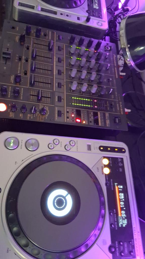 Pioneer DJ set zgan in flightcase, Ophalen, Zo goed als nieuw, Dj-set, Pioneer