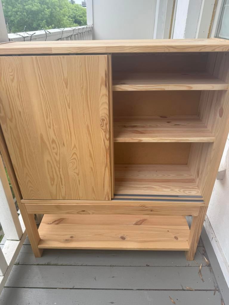 Wooden cabinet, Ophalen, Zo goed als nieuw
