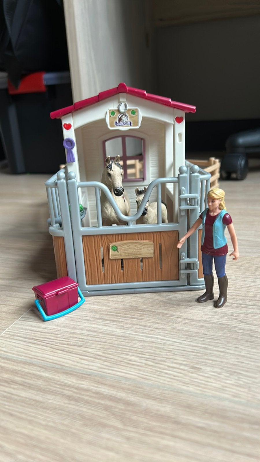 Schleich paarden stal, Ophalen of Verzenden, Zo goed als nieuw