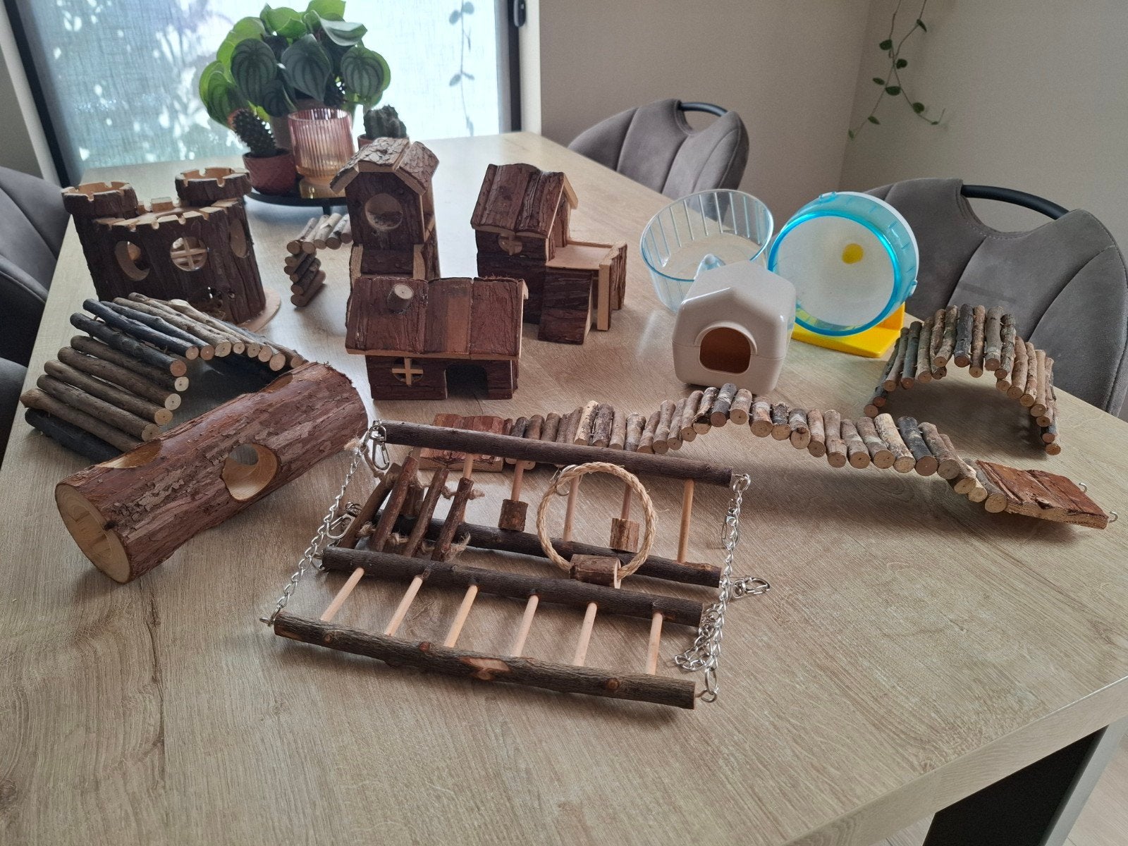 hamster,hamsterspullen, hamsteraccesoires voor hamsterkooi, Ophalen, Loopwiel of Rad