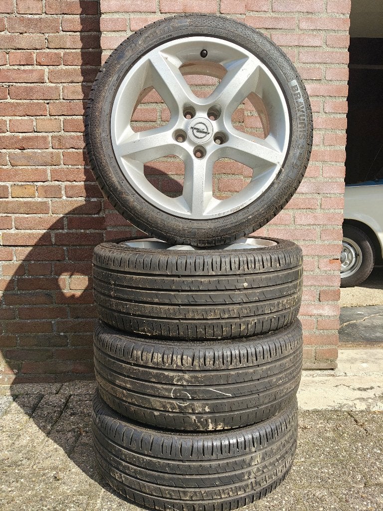 Opel 5 spaaks | 6.5 Jx 17 Inch | 5x100 | Dikke set, Ophalen, Banden en Velgen, 17 inch, Opel