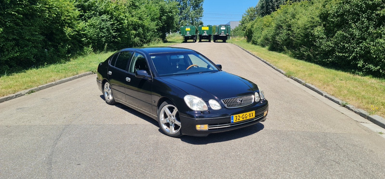 Lexus GS(-H) 430 4.3 Executive AUT 2000 Zwart, Automaat, Achterwielaandrijving, 4293 cc, 2000 kg