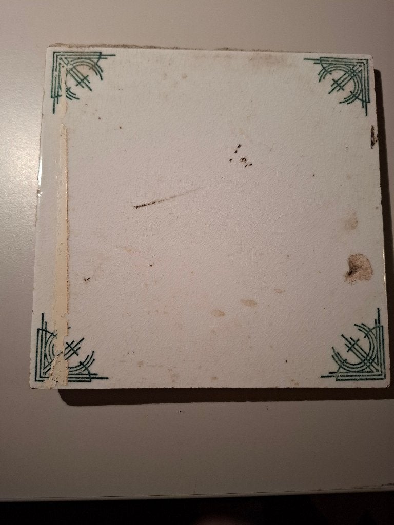jugendstill tegels, Antiek en Kunst, Ophalen
