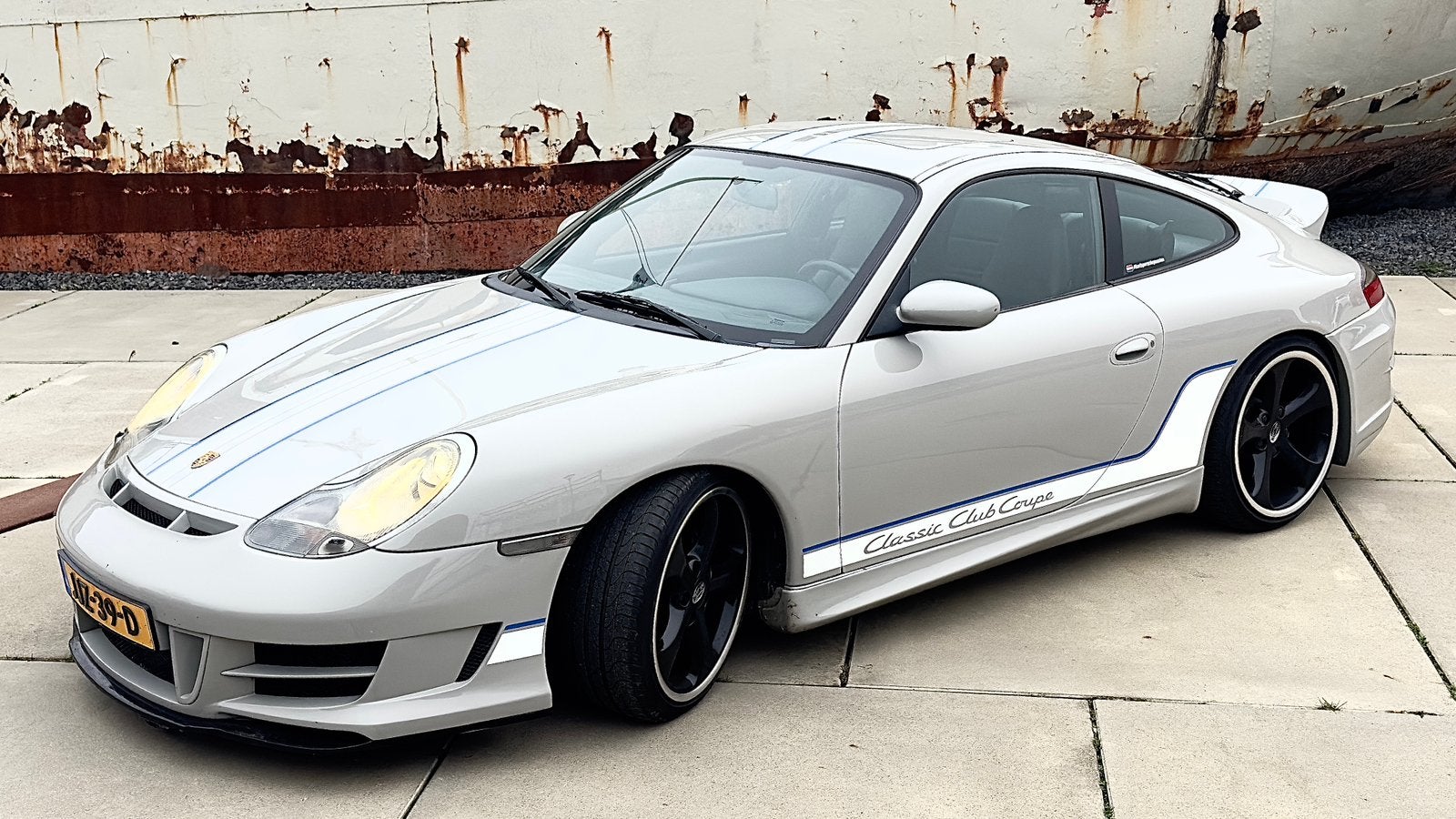 Laatste week! porsche 996 handbak Replica Classic club coupé, Achterwielaandrijving, Handgeschakeld, Particulier, Blauw